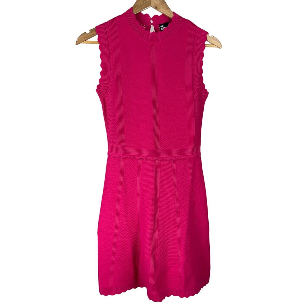 The Kooples Pink Knit Sleeveless Mini Dress Women's Size 2 (US 6) New With Tags